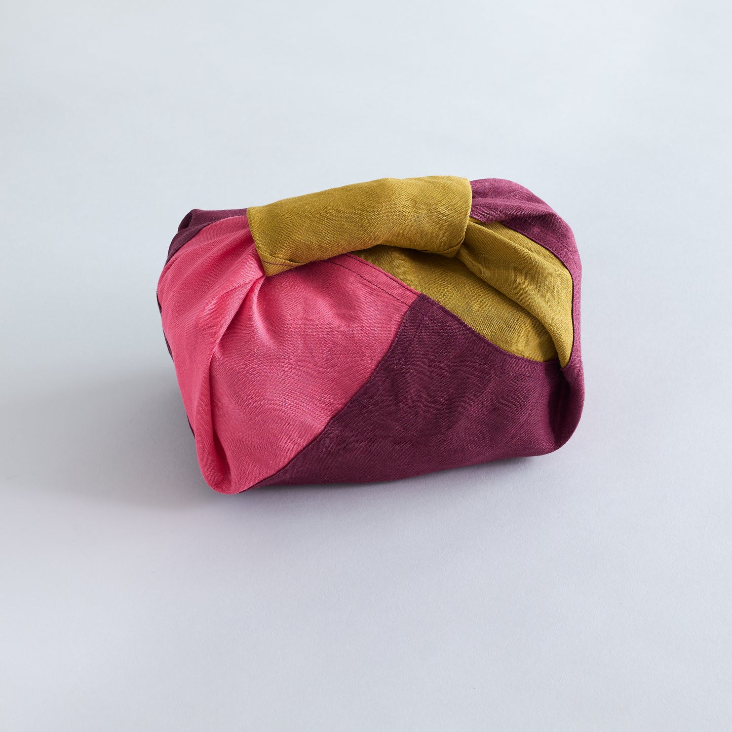 Napa Valley. Premium Linen patchwork bojagi wrap. (Large)