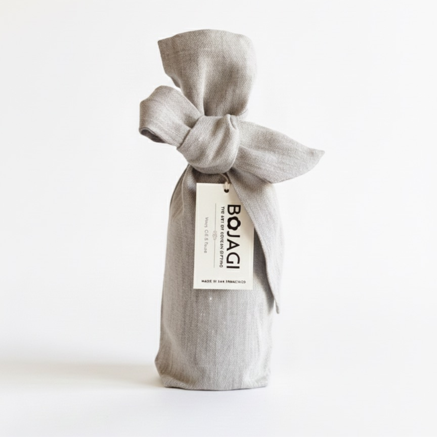 Natural Heritage Reusable Linen Bottle Bag (Presale Ships 12/4)