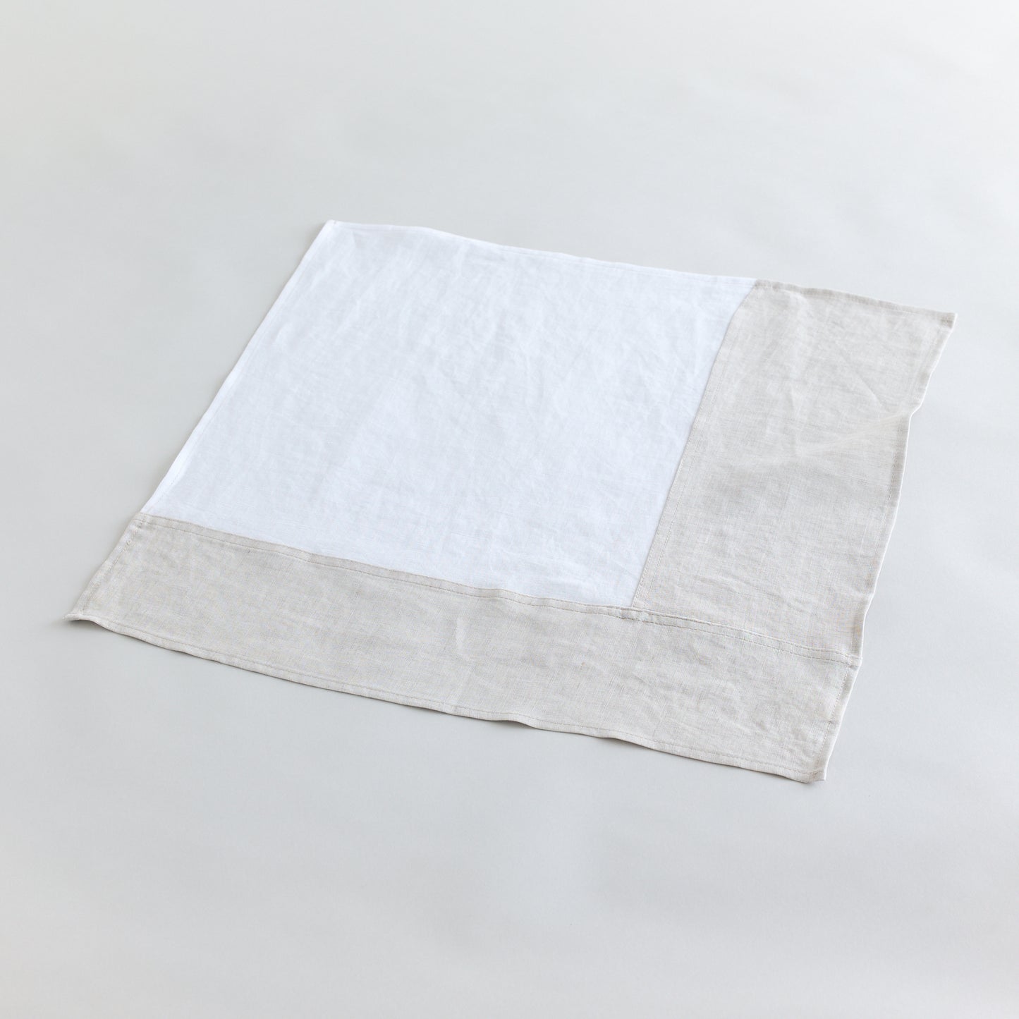 Korean Hand-Carved Wooden Wedding Duck Set Wrapped in Linen Bojagi