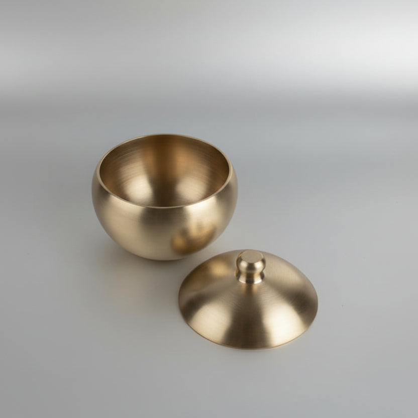 Korean Bangjja Sphere container open