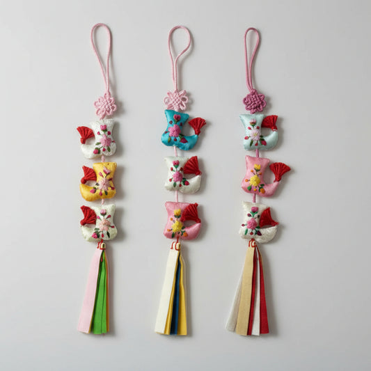 korean embroidery bootie noriegae