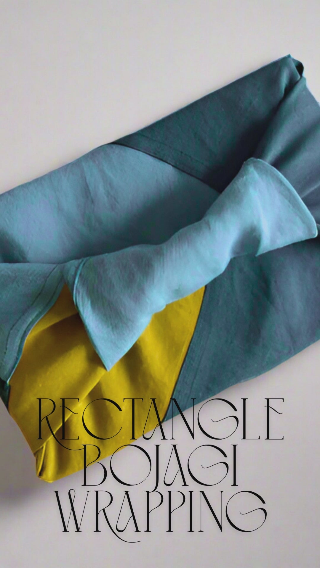 rectangle bojagi gift wrapping